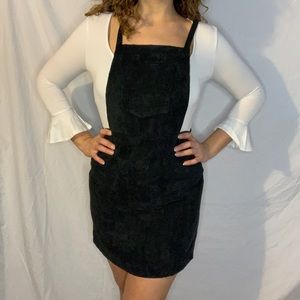 Corduroy Overall Dress